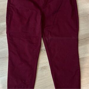Avenue‎ Deep Red Trousers